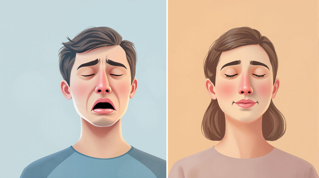 Mouth Breathing vs. Nasal Breathing: Facial Impact