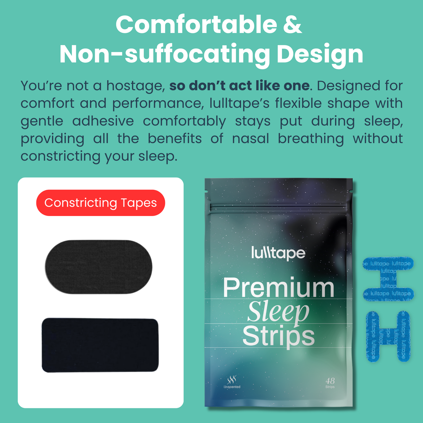 lulltape™ mouth tape (1 MONTH+ SUPPLY)